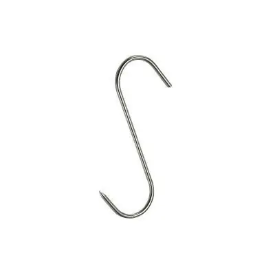GANCHO INOX CARNICERO 180x5MM