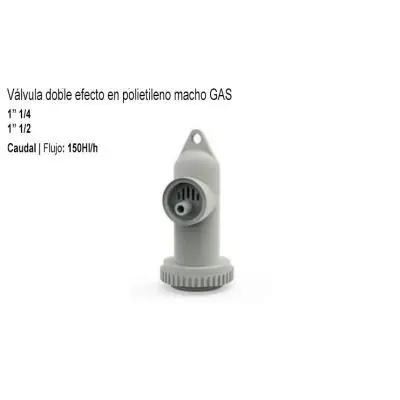 VALVULA PLASTICO BLANCO DE...