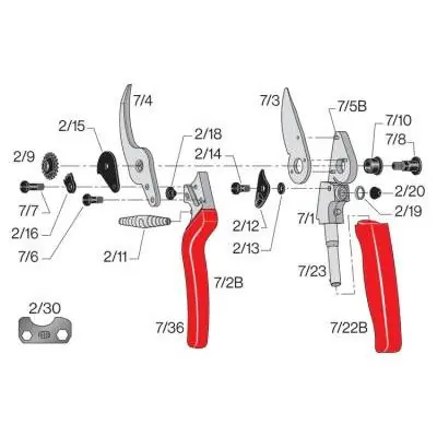 REP. TIJERA FELCO 7, 7/7...