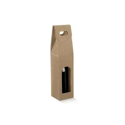 ESTUCHE CARTON 1 BOTELLA ONDA